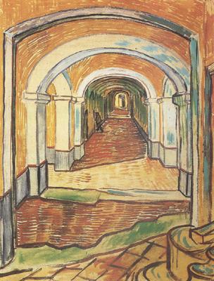 Vincent Van Gogh Corrdor in Saint-Paul Hospital (nn04)